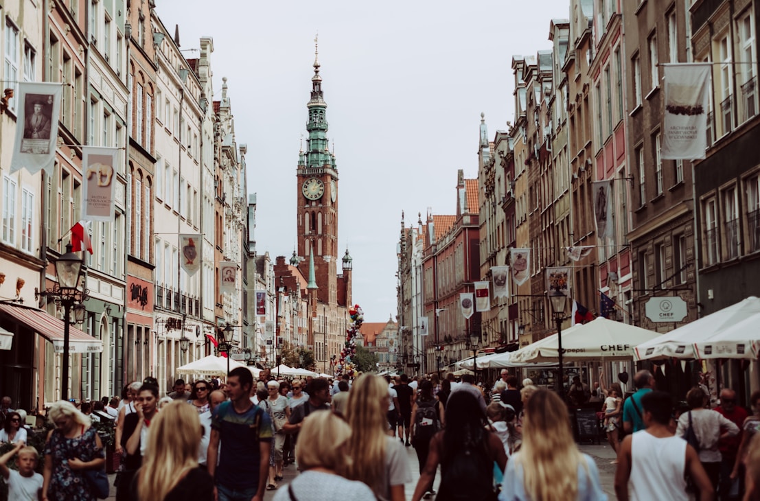 Urban building in Poland